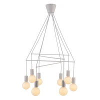 Candellux ALTO E27 білий 38-70944. Світильник підвісний