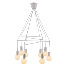 Candellux ALTO E27 білий 38-70944. Світильник підвісний