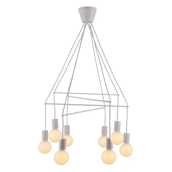 Підвісний світильник Candellux ALTO E27 білий 38-70944 - Фото 1