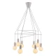 Підвісний світильник Candellux ALTO E27 білий 38-70944