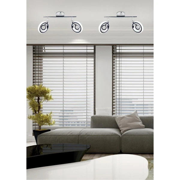 Світильник спот Candellux CELT 12 Вт 3000К хром 92-62017 - Фото 2