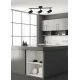 Світильник спот Candellux COLLY GU10 чорний 93-01634