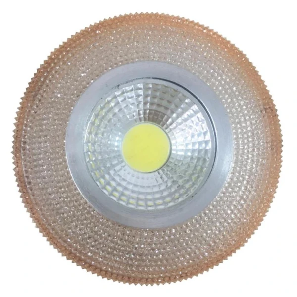 Точковий світильник врізний Candellux SAK-04 5 Вт 4000К бурштиновий 2240305 - Фото 1