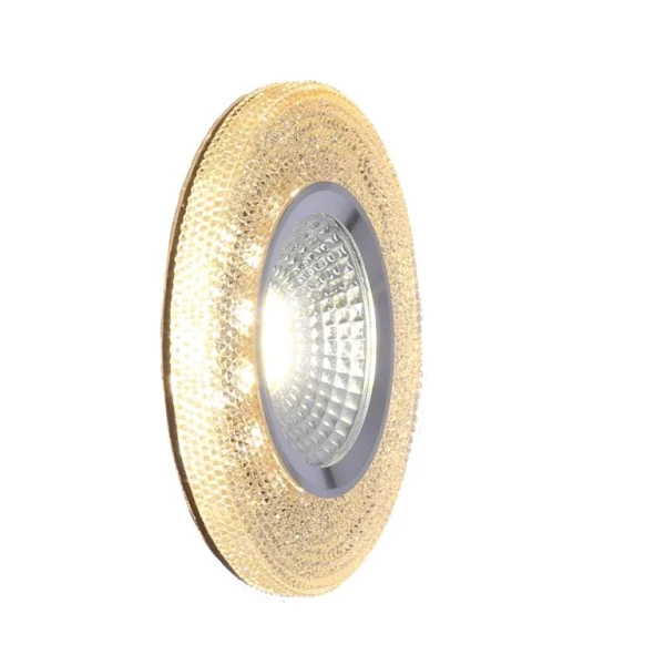 Точковий світильник врізний Candellux SAK-04 5 Вт 4000К бурштиновий 2240305 - Фото 2