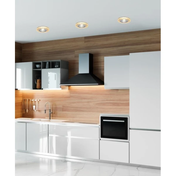 Точковий світильник врізний Candellux SAK-04 5 Вт 4000К бурштиновий 2240305 - Фото 3