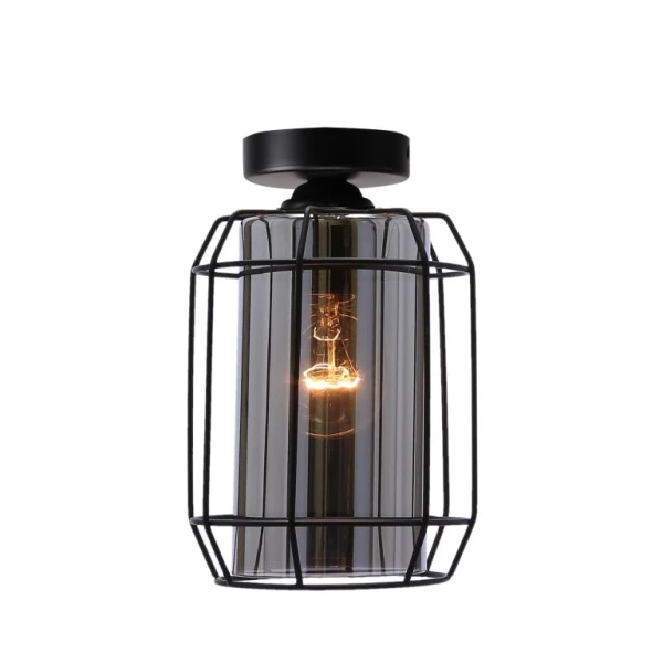 Світильник точковий накладний накладний Candellux JONERA E27 чорний 31-08404 - Фото 2