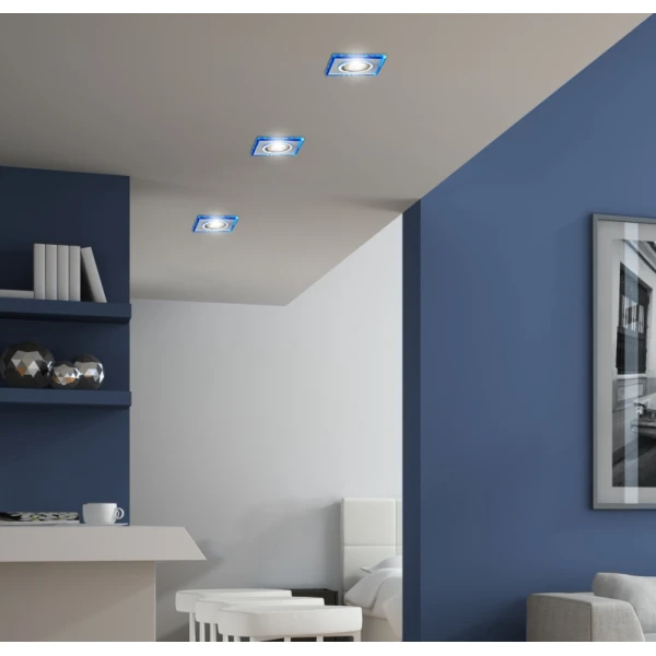 Точковий світильник врізний Candellux SS-22 GU10, хром 2226934 - Фото 6