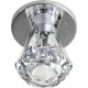 Точковий світильник врізний Candellux SK-32 G4 хром 2292482