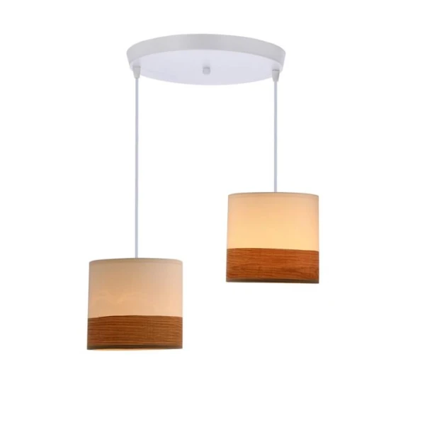 Підвісний світильник Candellux BIANCO Е27 білий 32-17567 - Фото 3
