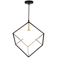 Candellux WEERT G9 чорний, золотий 50101046. Світильник підвісний