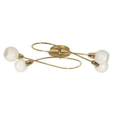 Candellux AVILA E14 латунний 98-07148. Пристельова люстра