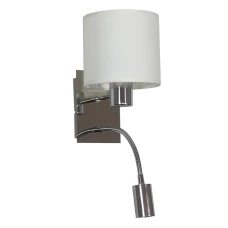 Candellux SYLWANA Е14 3000К хром 21-28648. Бра