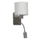 Бра Candellux SYLWANA Е14 3000К хром 21-28648