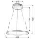 Підвісний світильник Candellux LUNE 4000К нікелевий 31-64639