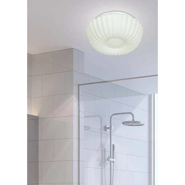 Світильник стельовий Candellux Alta Е27 білий 12-12654 - Фото 2