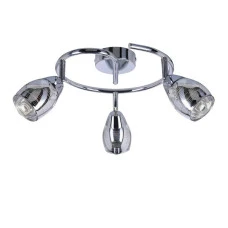Candellux MILTON E14 нікелевий 93-61300. Спот світильник