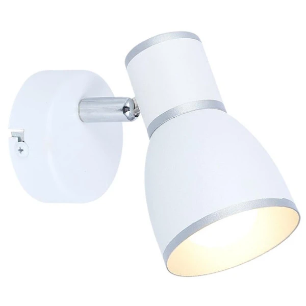 Бра Candellux FIDO E14 білий, хром 91-63366 - Фото 2