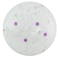 Candellux ASTRO 3000К хром 13-49728. Стельовий світильник