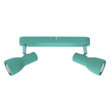 Candellux PICARDO E14 зелений, хром 92-50595. Спот світильник