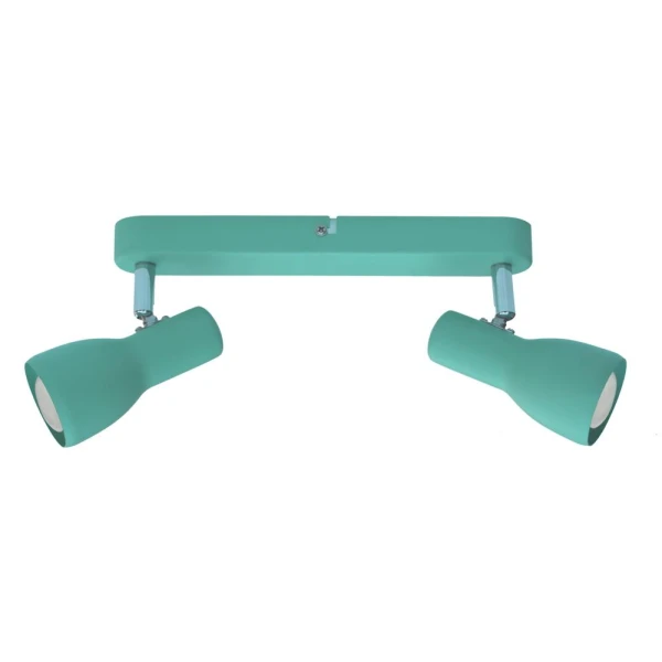 Світильник спот Candellux PICARDO E14 зелений, хром 92-50595 - Фото 1