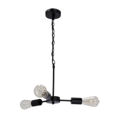 Candellux SPARTA E27 чорний 33-09371. Світильник підвісний