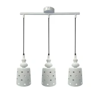 Candellux HAMP E27 білий 33-51943. Світильник підвісний