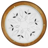 Candellux RUSTICA E27 коричневий 13-05014. Стельовий світильник