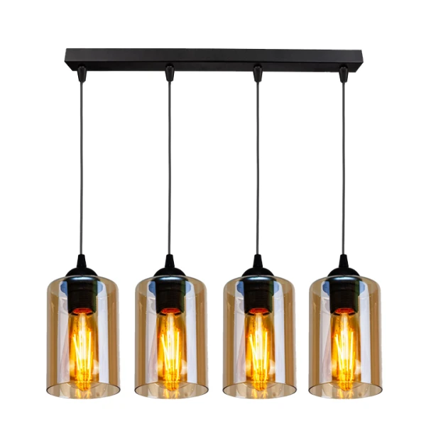 Підвісний світильник Candellux BISTRO E27 чорний 34-00552 - Фото 1