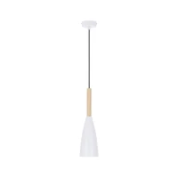 Candellux TROSA E27 бежевий, білий 50101265. Світильник підвісний