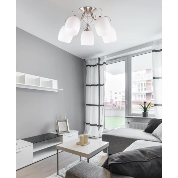 Люстра пристельова Candellux AMBA E27 хром 35-79251 - Фото 3