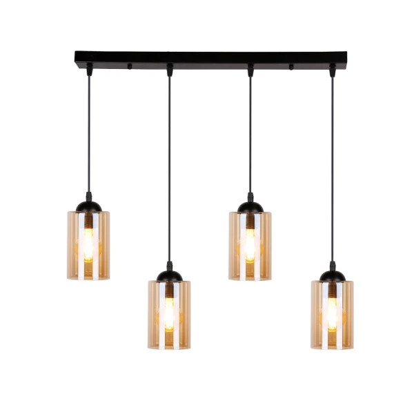 Підвісний світильник Candellux BISTRO E27 чорний 34-00552 - Фото 2