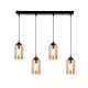 Підвісний світильник Candellux BISTRO E27 чорний 34-00552