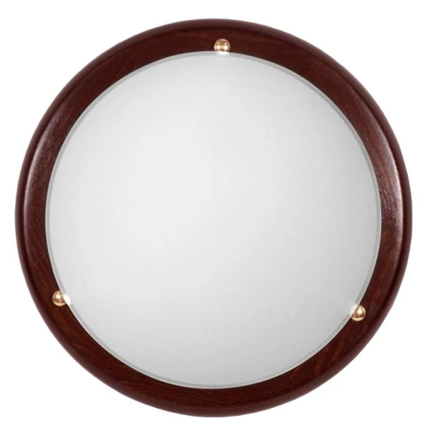 Світильник стельовий Candellux BIANCA 14 Вт 6500К коричневий 14-54432 - Фото 1