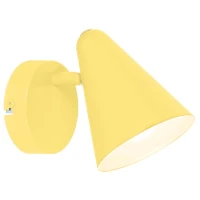 Candellux AMOR E14 жовтий 91-68774. Бра