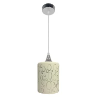 Candellux SAND E27 хром 31-57754. Світильник підвісний