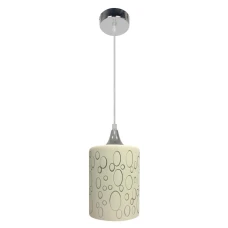 Candellux SAND E27 хром 31-57754. Світильник підвісний