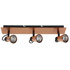 Candellux ANGUS GU10 чорний, мідний 93-60525. Спот світильник