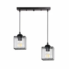 Candellux Glassia Е27 чорний 32-21113. Світильник підвісний
