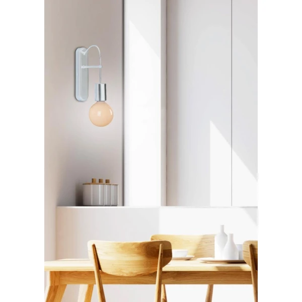 Бра Candellux ALTO E27 білий 21-70883 - Фото 2