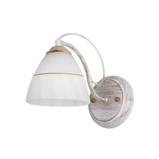 Candellux FANETTA E27 білий, золотий 21-77042. Бра