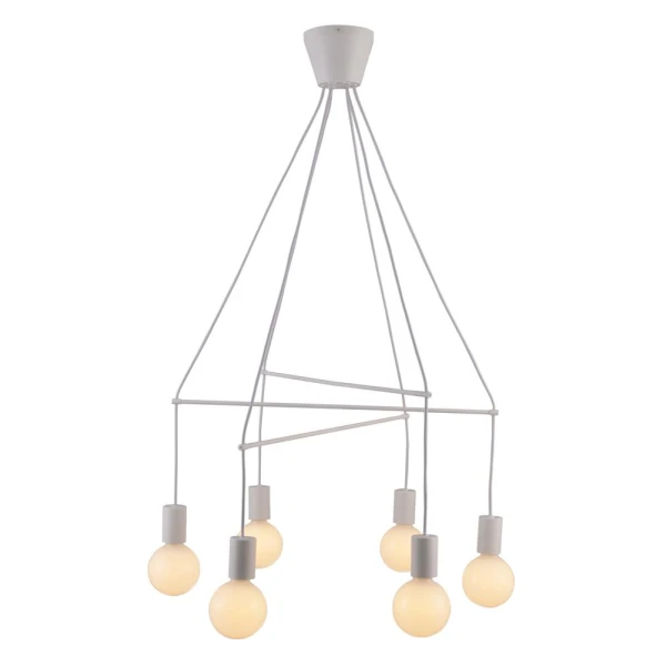 Підвісний світильник Candellux ALTO E27 білий 36-70920 - Фото 1