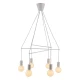Підвісний світильник Candellux ALTO E27 білий 36-70920