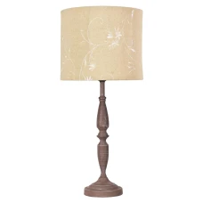 Candellux SAFARI E27 коричневий 41-03393. Настільна лампа декоративна