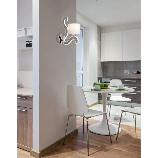 Бра Candellux AMBROSIA Е14, 3000К хром 21-33864 - Фото 4