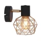 Бра Candellux ACROBAT Е14 чорний, мідний 91-22240