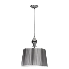 Candellux GILLENIA E27 срібний 31-07155. Світильник підвісний