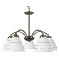 Candellux ULI E27 нікелевий 35-66169. Підвісна люстра