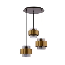 Candellux SPIEGA E27 чорний 33-09500. Світильник підвісний