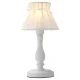 Настільна лампа Candellux ZEFIR E27 білий 41-73815