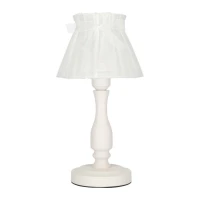 Candellux ZEFIR E27 білий 41-73815. Настільна лампа декоративна